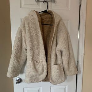 Reversible Sherpa jacket